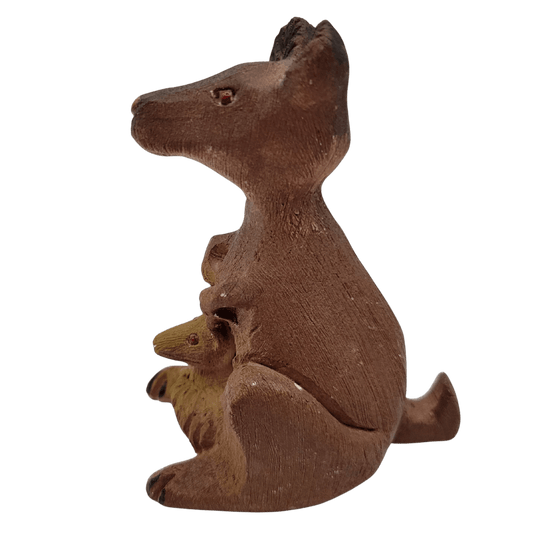 Artesania Rinconada Kangaroo and Joey #4 Figurine