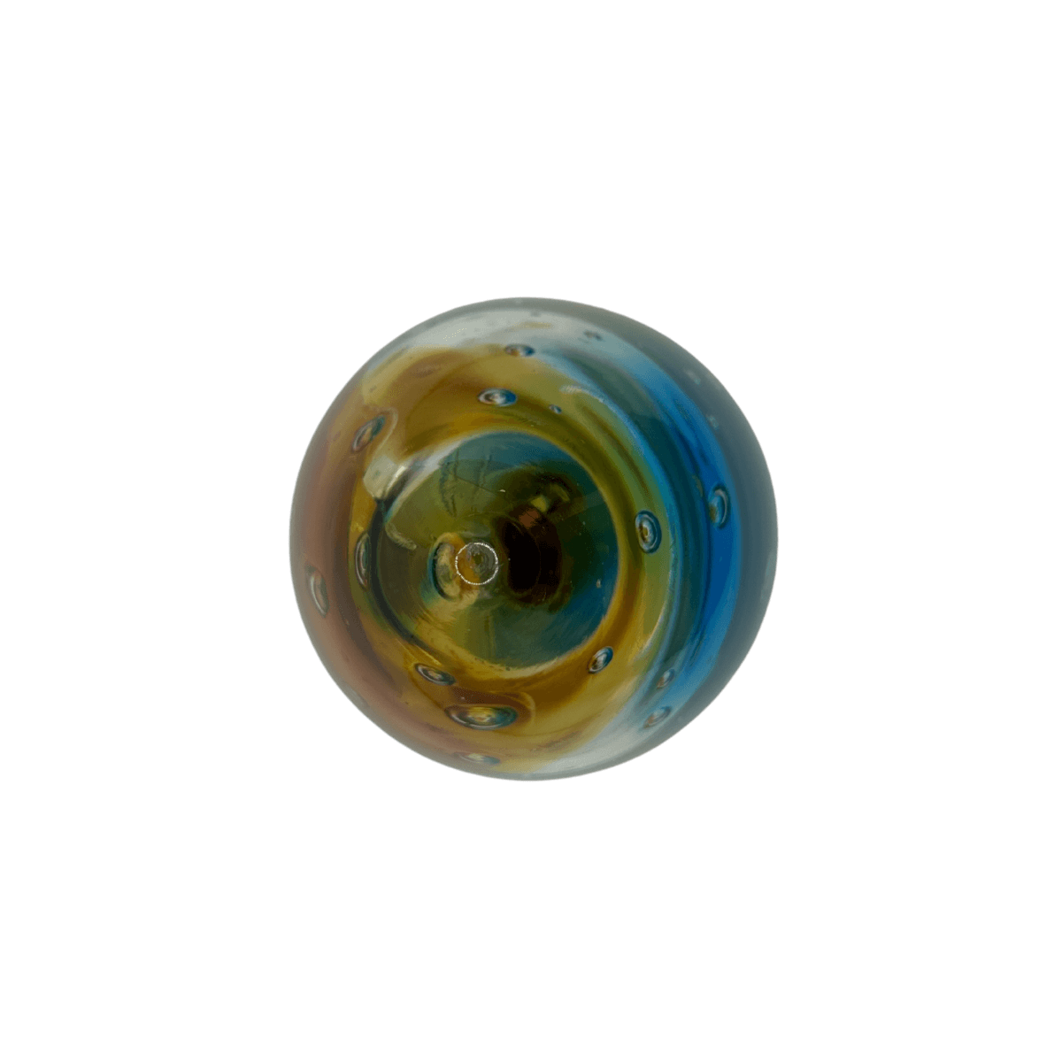 Mid‑Century Studio‑Glass Egg Paperweight