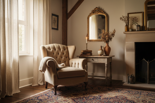 How to Style Antique and Thrifted Pieces in a Modern Home