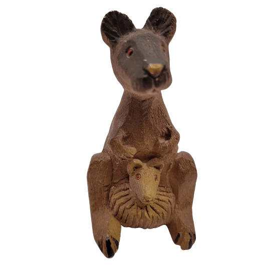 Artesania Rinconada Kangaroo and Joey #4 Figurine